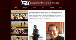 Desktop Screenshot of dnaministries.org
